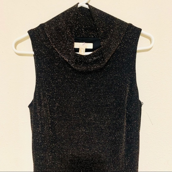 NWT Aidan Mattox Metallic Column Slit MAXI Gown 8 - Picture 5 of 9